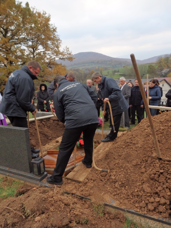 Ispraćaj Božene Kranjčević uoči Svih Svetih