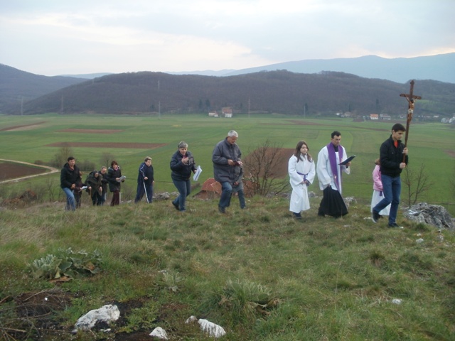 Treći križni put na Kalvariji