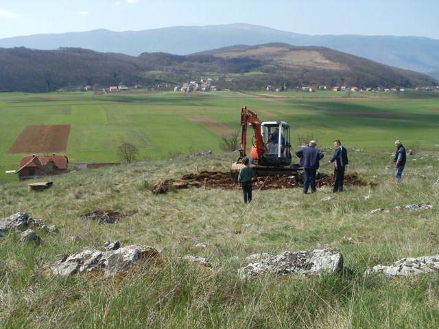 "Povijesni" bager na Kalvariji