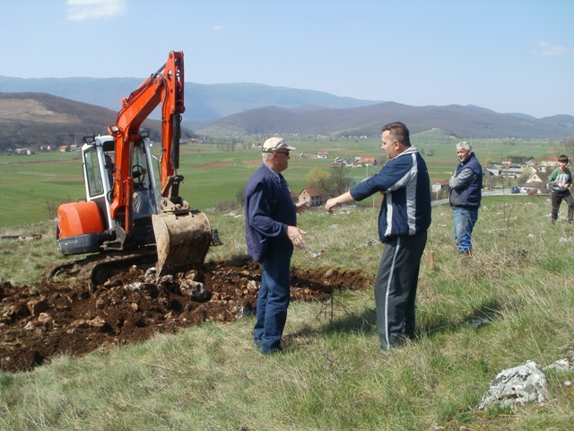 "Povijesni" bager na Kalvariji