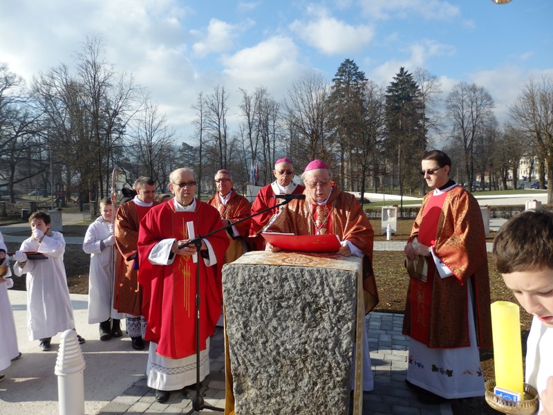 Blagoslov Gačanskog parka hrvatske memorije