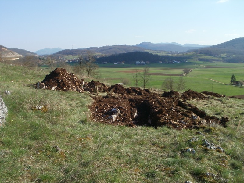 "Povijesni" bager na Kalvariji