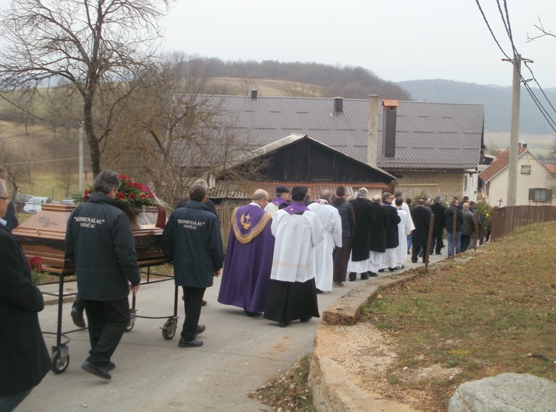 U Kompolju sprovod pok. Marije Šimunović