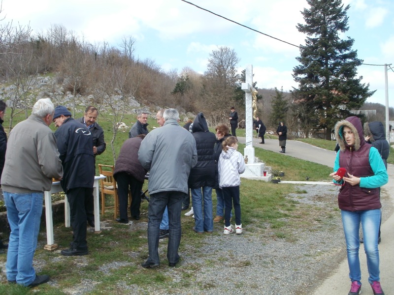 Slavlje blagoslova križa u Hrvatskom Polju