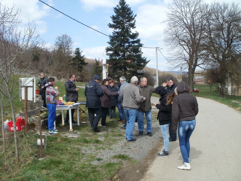 Slavlje blagoslova križa u Hrvatskom Polju