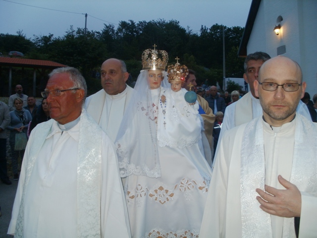 Bdjenje uoči svetkovine Velike Gospe na Krasnu