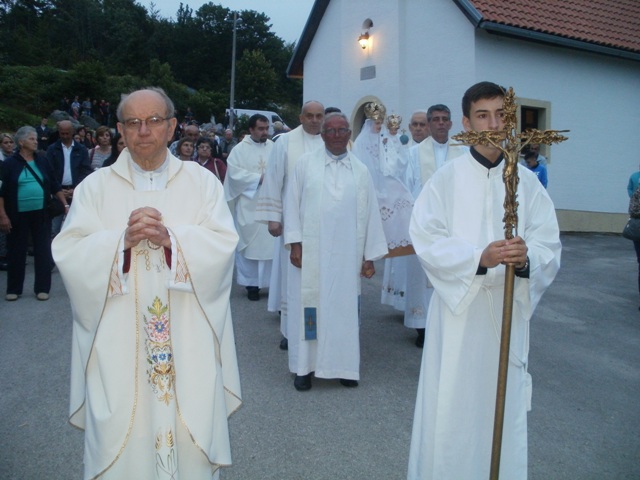 Bdjenje uoči svetkovine Velike Gospe na Krasnu