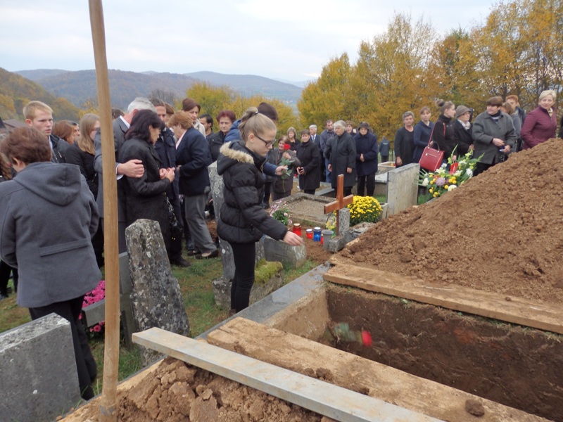 Ispraćaj Božene Kranjčević uoči Svih Svetih