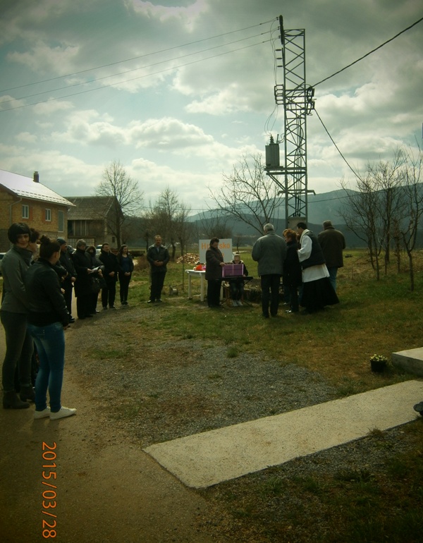 Slavlje blagoslova križa u Hrvatskom Polju