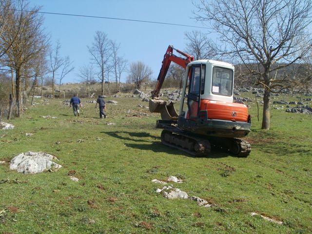 "Povijesni" bager na Kalvariji