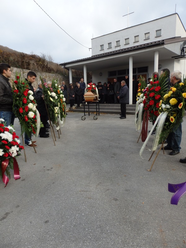 Ispraćaj Božene Kranjčević uoči Svih Svetih