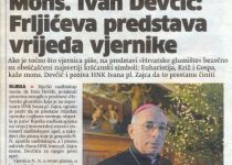 Čestitamo obljetnicu biskupskog ređenja mons. Devčiću