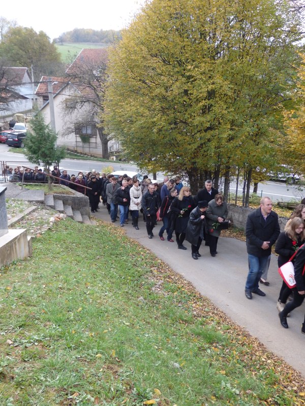 Ispraćaj Božene Kranjčević uoči Svih Svetih