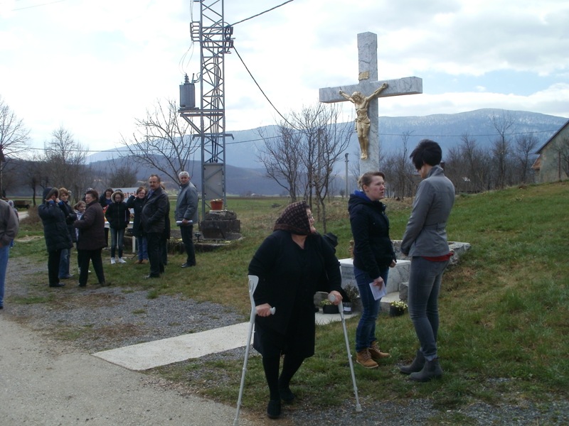 Slavlje blagoslova križa u Hrvatskom Polju