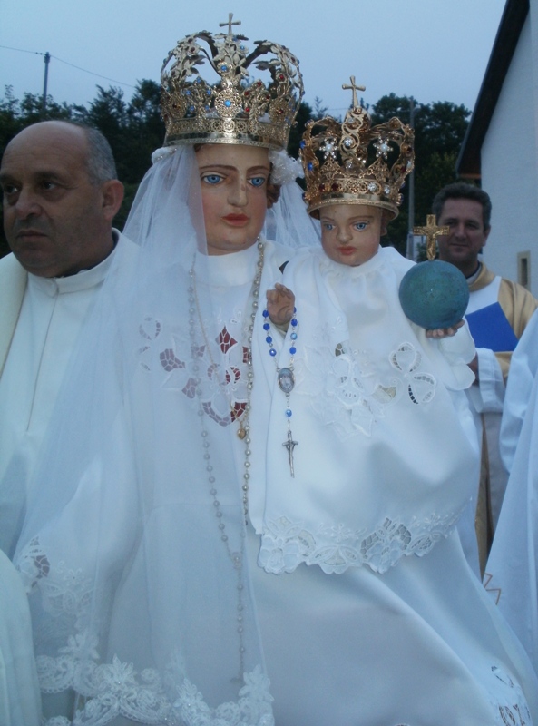 Bdjenje uoči svetkovine Velike Gospe na Krasnu