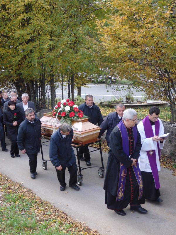 Ispraćaj Božene Kranjčević uoči Svih Svetih