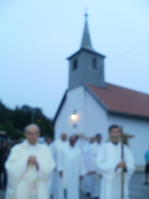 Bdjenje uoči svetkovine Velike Gospe na Krasnu