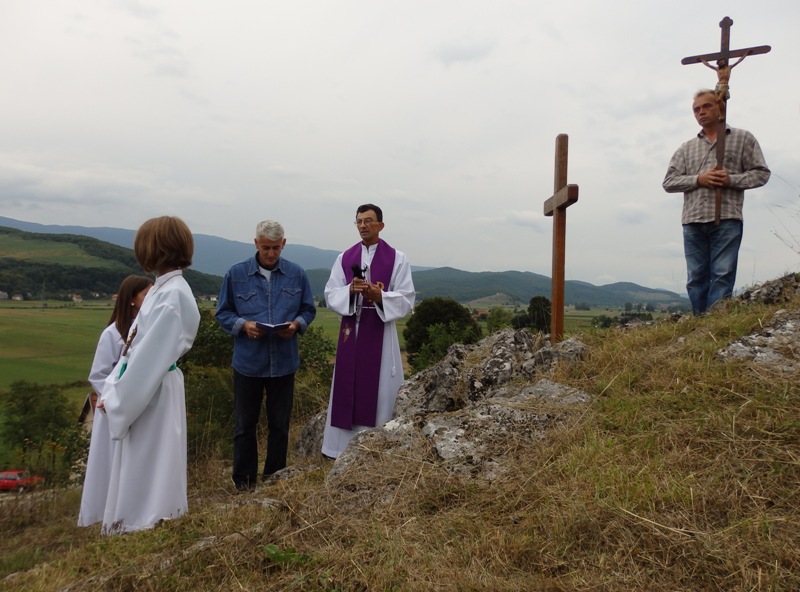 Križni put i misa na Kalvariji - Stipanja 2015.