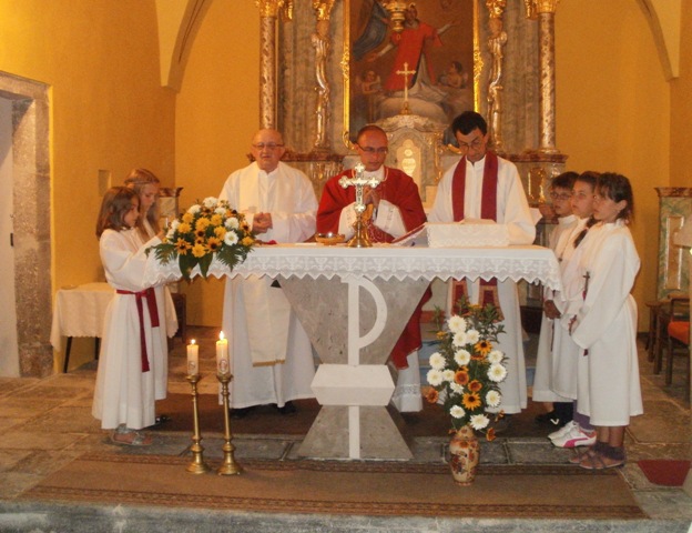 Sv. Benedikta od Križa - mladomisnik Nikola - molitva za bolesnike