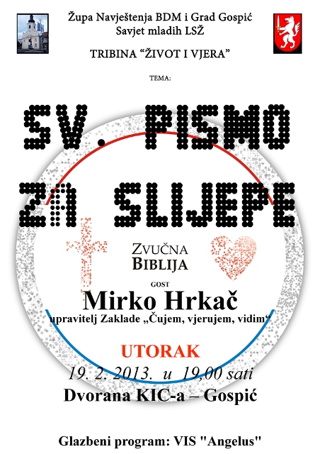 Tribina - ZVUČNA BIBLIJA